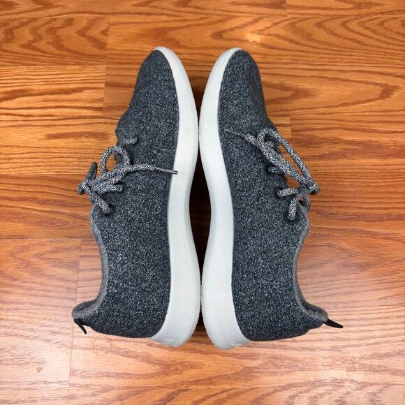 AllBirds Merino Wool running shoes Natural Gray Mens Sz 10 - Picture 7 of 10